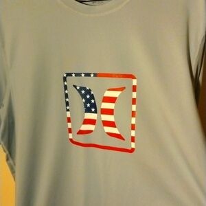 HURLEY USA SWIM SHIRT